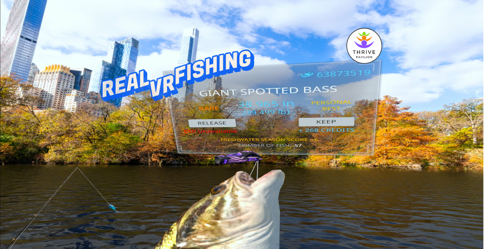 Real VR Fishing